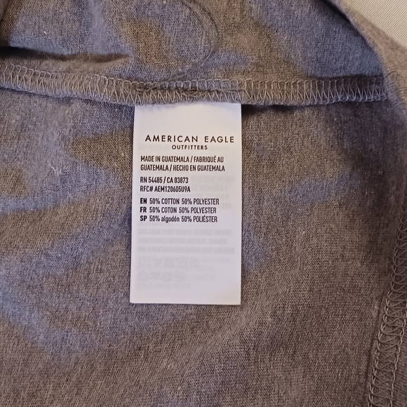 American Eagle Men's Super Soft Peace in Nature Graphic T-shirt Size Medium - Picture 6 of 8